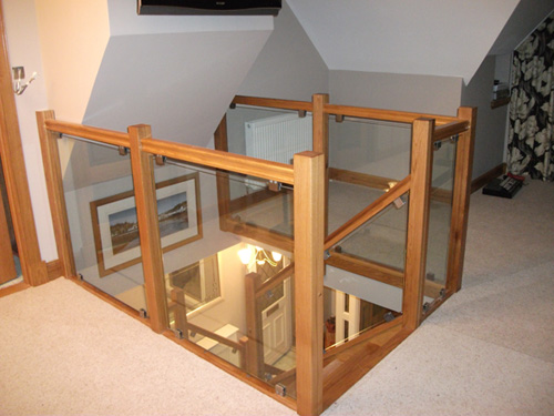 Bespoke wooden stairs